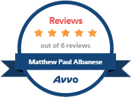 Avvo Reviews | Five stars from six reviews | Mathew Paul Albanese | Avvo